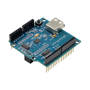 Hochwertiger USB Host Shield 2.0 für Arduino für UNO MEGA ADK Kompatibel für Android ADK DIY Electronic Module Board