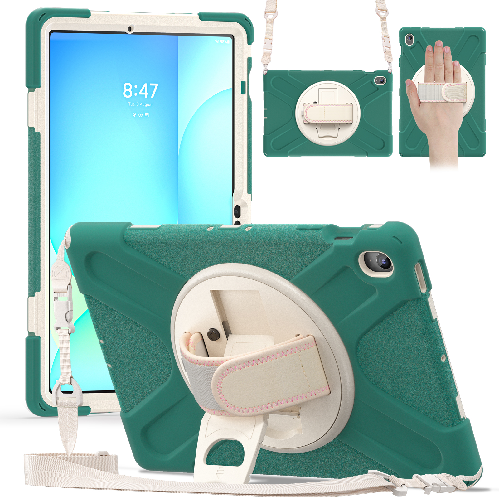 Emerald green