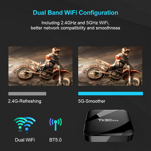 Topleo tùy chỉnh tv box <span class=keywords><strong>wifi</strong></span> 6 TX80 Pro Android 16 TV Box 16 GB RAM 256GB 8k thông minh nạp đầy đủ ONN TV BOX ANDROID certificado - Product Image 5