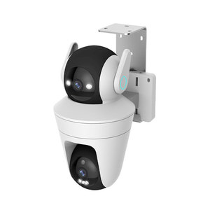 A14S Gun and Ball Webcam Camera Double-head Dual-<strong>view</strong> APP Controlled Double Dead Rotation Outdoor Waterproofing - Product Image 4