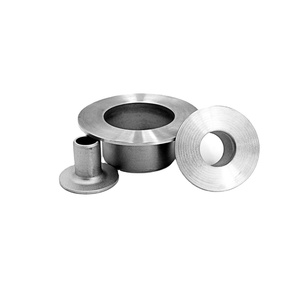 Titanyum bindirme bağlantı saplama ucu 1/2 inç-48 inç çizelge 5S programı 80 ASME B16.9 ASME B363 EN1092 WPT2 - Product Image 1