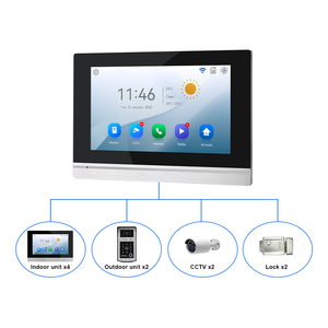 WIFI Smart HD 1080P Video intercomunicador inalámbrico Timbre Soporte Configuración de varios idiomas Interfono Video Proteger su casa - Product Image 5