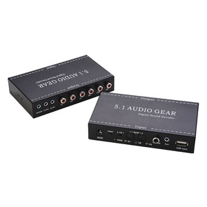 Xput-equipo de Audio Digital 5,1, decodificador de sonido, convertidor, decodificador de Audio Digital a Convertidor analógico 5,1 - Product Image 1