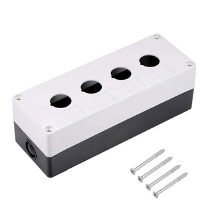 Scatola della stazione di controllo dell'interruttore a pulsante a 4 fori da 22mm - Product Image 4