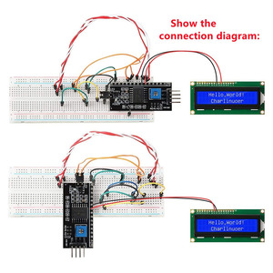 LCDキーパッドシールドLCD1602LCD1602モジュールディスプレイブルースクリーン - Product Image 6