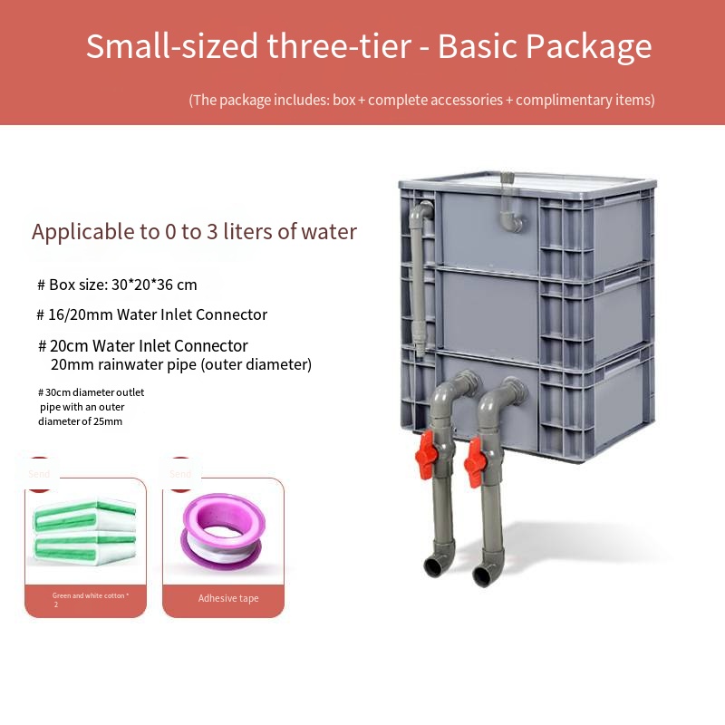 Grigio S 3 strati - (0-3 m³ acqua)