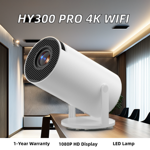 ¡2025 más nuevo! IHOMELIFE Nueva versión de HY300pro Smart Android 11 Proyector portátil Proyector HD Construya su cine en casa privado - Product Image 4