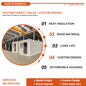 20ft & 40ft Zerlegbare Häuser Vorgefertigte Kleine Häuser Luxuriöse Modulare Vorgefertigte <span class=keywords><strong>Container</strong></span>-Häuser - Product Image 2