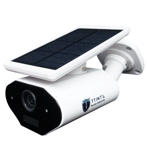 Cámara de red IP alimentada por panel solar privado para teléfono móvil con tarjeta SD WiFi con función Google Home Alexa para seguridad del hogar - Product Image 2