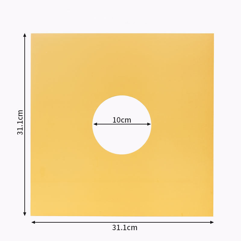 12-inch yellow perforated (10 per pack)