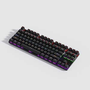 Tastiera da Gaming Wireless RGB a 87 tasti con interruttore blu RGB retroilluminato per PC/PS5/Mac - Product Image 4