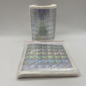 Gümüş renk 3D özel Hologram etiket etiket - Product Image 5