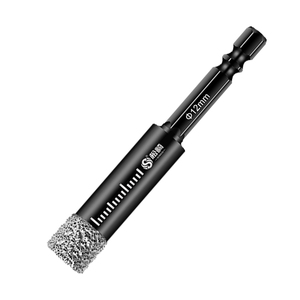 Masonry qi Hex Shank vakum kaynaklı elmas delik testere elmas çekirdek matkap ucu duvarcılık için kuru kesme - Product Image 3