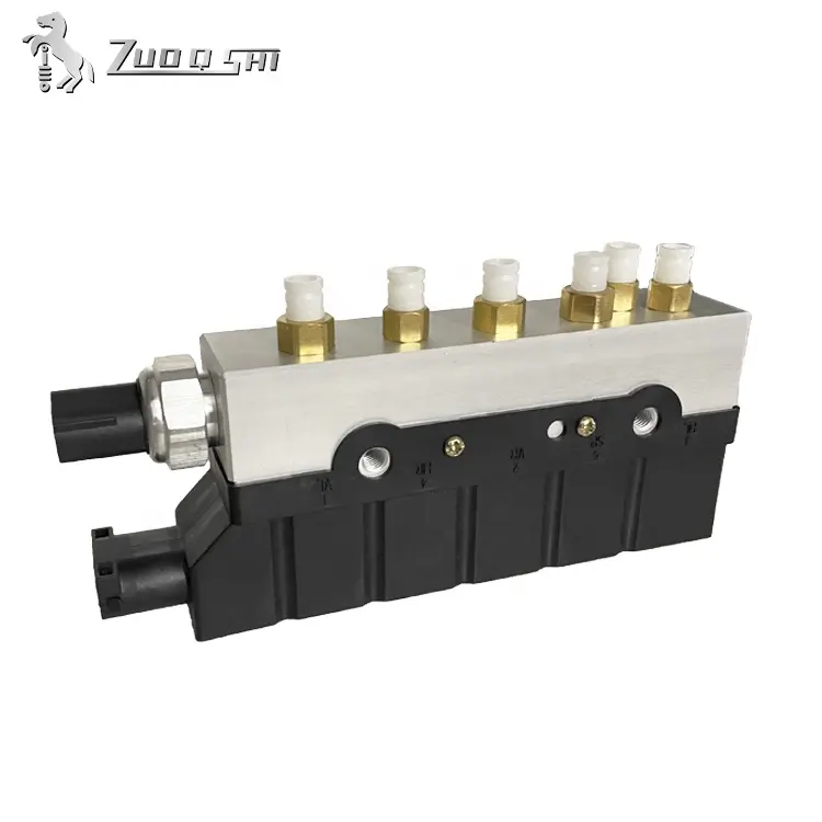 Válvula compressora de suspensão por ar, bloco de válvula compressora para jaguar 03-09 para xj6/xj8»