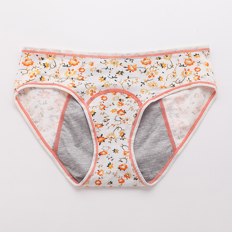 Floral orange