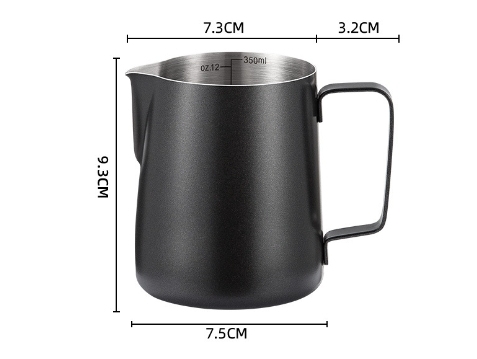 black sharp spout 350ml