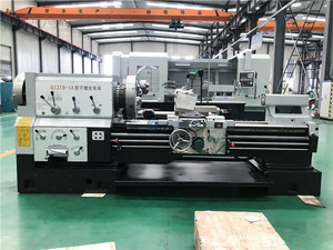 Torno de rosca de tubo Q1325 roscado de tubo manual máquina de torno de metal torno paralelo - Product Image 4