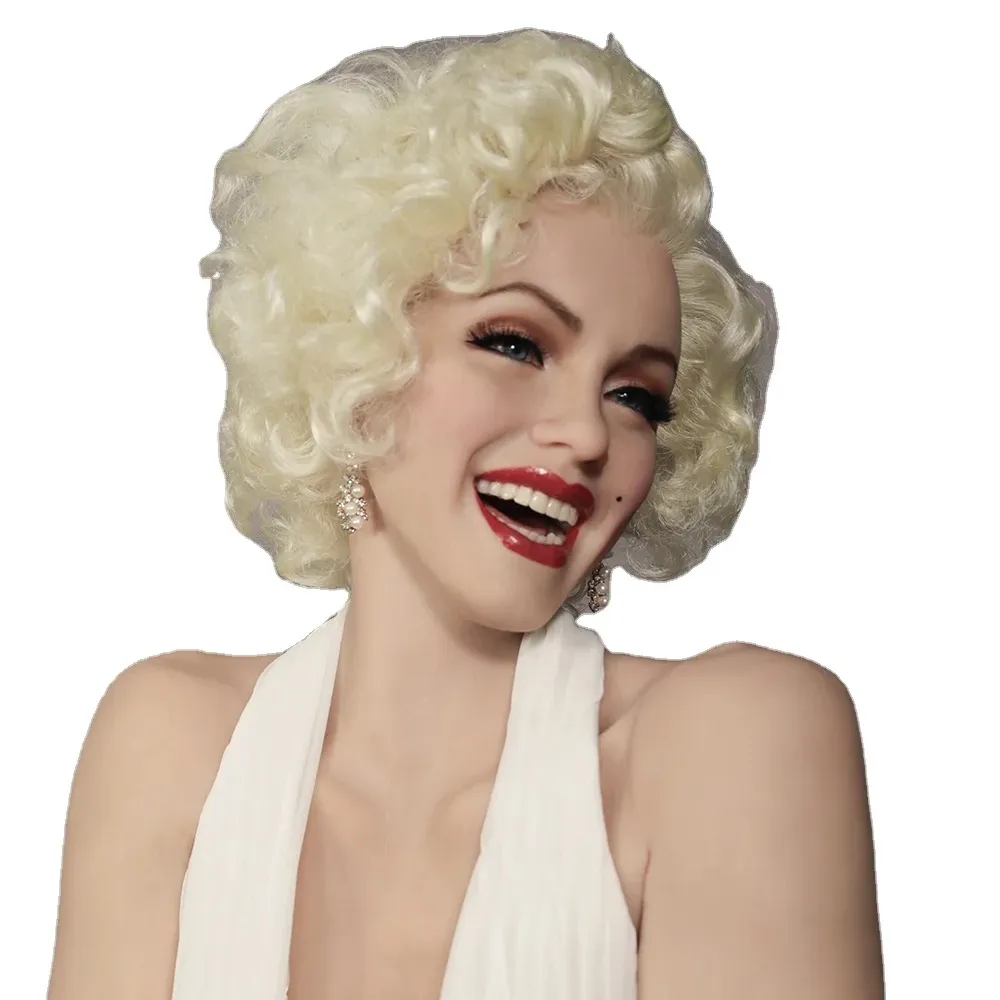 Figure de cire Marilyn Monroe de star de cinéma grandeur nature très réaliste à vendre