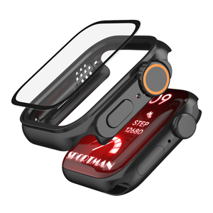 Custom <strong>2</strong> in <strong>1</strong> 41mm 45mm PC Material Smart Watch Case Cover with Tempered Glass Screen Protector for Iwatch 9 8 <strong>7</strong> Smartwatch Case - Product Image 6