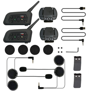V6 -1200M Multiusuarios-intercomunicador dúplex completo HD sonido estéreo intercomunicador Bluetooth para 6 pilotos de alto rendimiento - Product Image 2