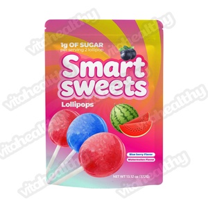 Vitahealthy OEM/ODM Bán Buôn Thông Minh Kẹo <span class=keywords><strong>Lollipop</strong></span> Thực Phẩm Hữu Cơ Cấp Kẹo Cho Sức Khỏe Không Biến Đổi Gen Thông Minh Kẹo <span class=keywords><strong>Lollipop</strong></span> - Product Image 1