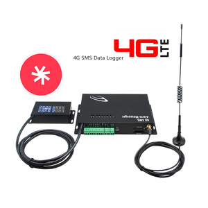 4G SMS Alarm Temperatur überwachungs systeme Relais eingang GSM-Überwachung Datenlogger Daten rekorder Controller - Product Image 2