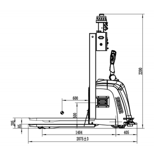 Logistics Agv <strong>Robot</strong> Forklift Autonomous Chassis 2T <strong>Load</strong> Capacity Mobile <strong>Pallet</strong> AGV <strong>Robot</strong> for E-commerce Warehouse - Product Image 3