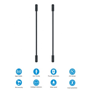 <span class=keywords><strong>2</strong></span>つのビーム有線アクティブ赤外線バリアセンサー周囲フェンス保護窓ドア赤外線ビームバリア検出器フェンス