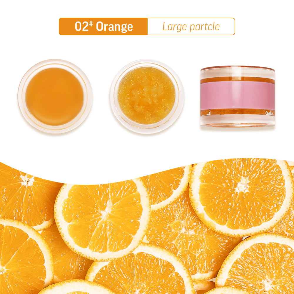 02# Orange, grosses particules