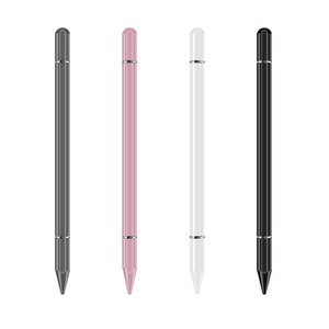 金属触控笔电容式触摸屏触控笔适用于IPhone IPad IPod触摸套装适用于其他智能手机平板电脑 - Product Image 1