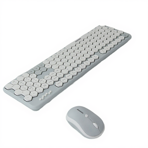 2.4G Draadloos Toetsenbord En Muis Set Ruitvormig Toetsenbord Lange Levensduur Batterij Multimedia Functie 1600Dpi 105 Toetsen - Product Image 1