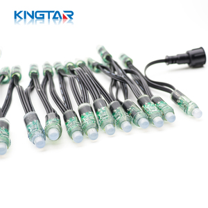 WS2811 RGB светодиодный пиксельный свет 5 В 12 мм пуля умные точечные огни IP68 Пластиковый корпус для ландшафтного применения - Product Image 3