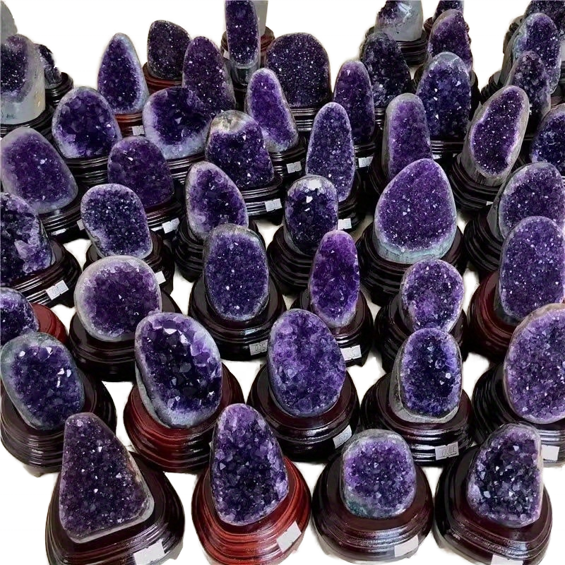 Amethyst Geode Quartz Clusters