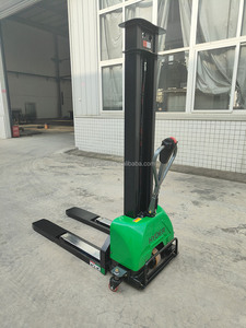 Fully Electric 700kg 1000kgs Portable Self <strong>Loading</strong> Forklift Stacke800-1600mm <strong>Lifting</strong> Height for vans Truck <strong>Loading</strong> <strong>and</strong> <strong>Unloading</strong> - Product Image 6