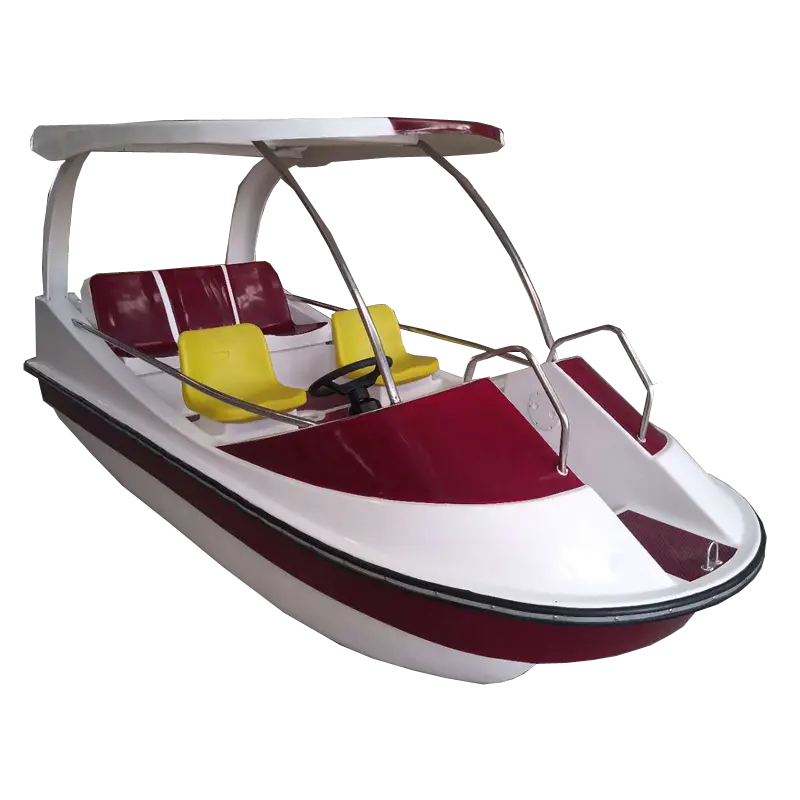 Barco elétrico de pedalo de água de fibra de vidro, venda imperdível