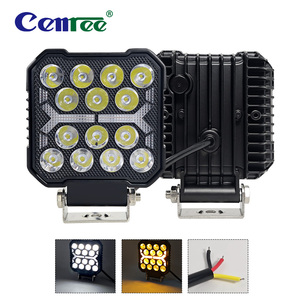 4インチスクエア14LEDワークライト4x4 12 V-24V自動車用LEDデイタイムランニング補助ライトトラックLEDヘッドライト - Product Image 2