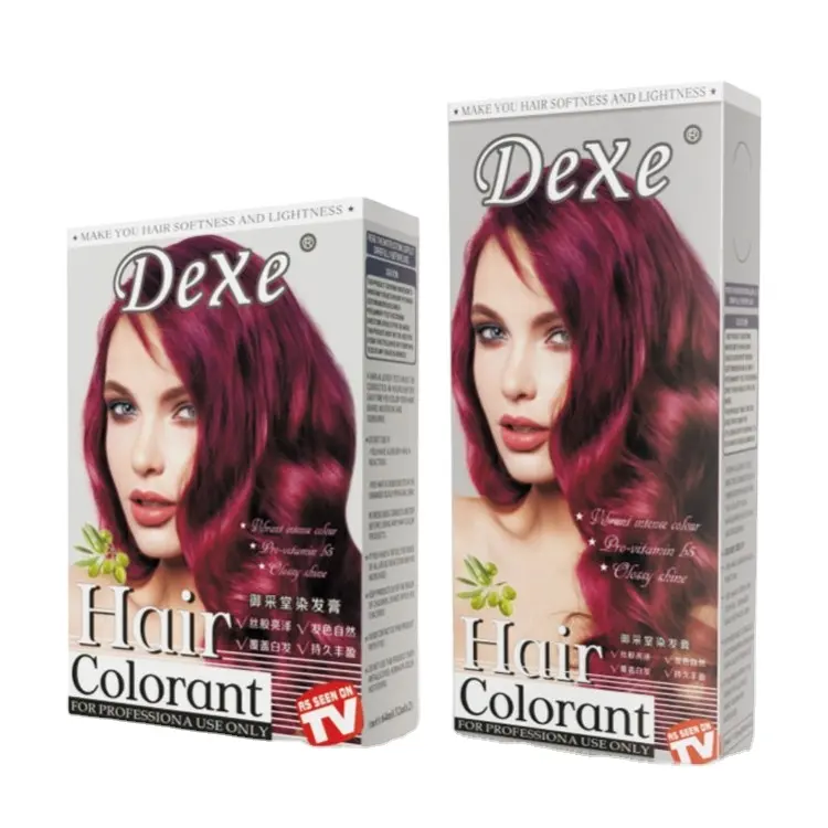 رائع Dexe صبغ شعر سوبارو زيتون أرجواني الأكثر مبيعًا منتجات في أفريقيا دبي كوريا كريم ملون