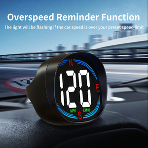 H2 HUD Head up Display GPS Digital Speedometer for Car Speed Gauge Meter <strong>MPH</strong> <strong>KM</strong>/H USB Plug&amp;Play Auto Electronics Devices - Product Image 5