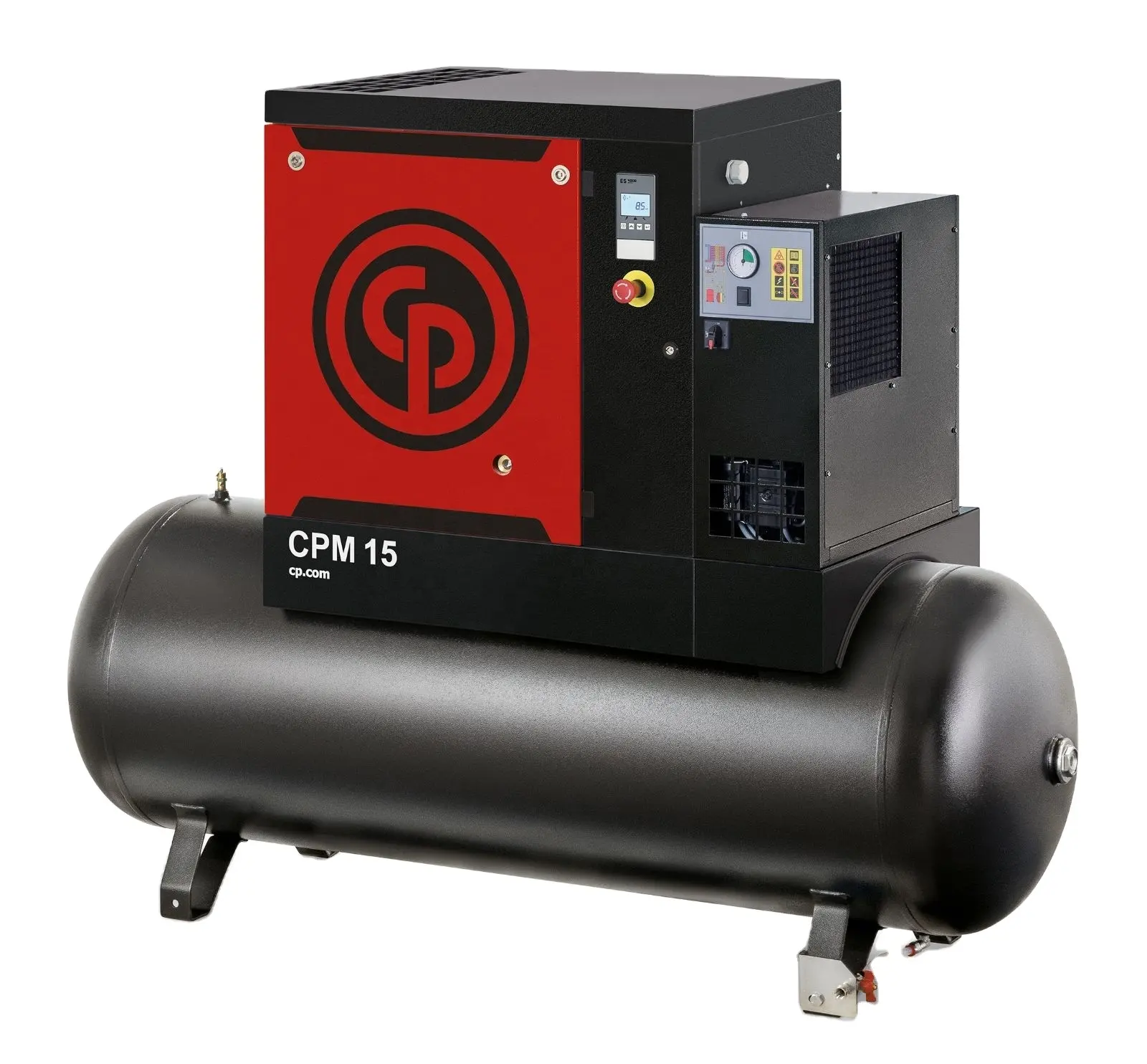 Cnc compressor de ar pneumático das máquinas cpn cpm, baixo ruído da série cpn do compressor de ar com parafuso rotativo preço com tanque e secador