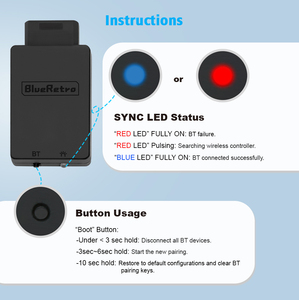 Saturn konsolu için Blueretro kablosuz denetleyici adaptörü PS4 PS5 8bitdo PS4 anahtarı Joycon Xbox One S denetleyici - Product Image 4