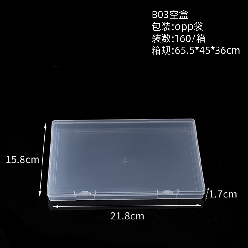 B03 Caja vacía (21,8*15,8*1,7 cm)