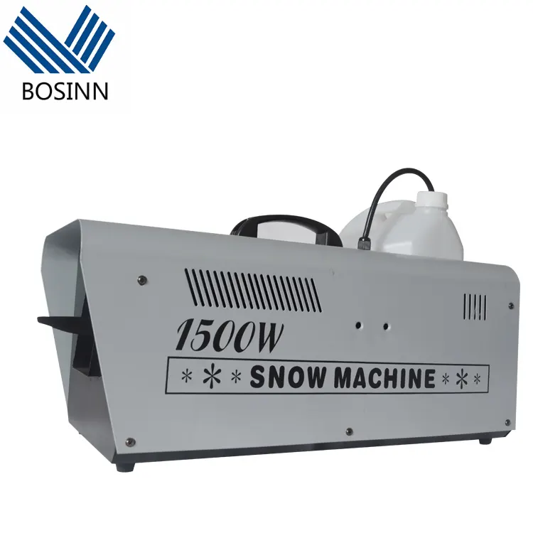 Schnee Maschine Bühne Wirkung Ausrüstung Schnee Maker Gebläse 1500W DMX Blase Party-Event Hebe hängen Schneeflocke Maschine