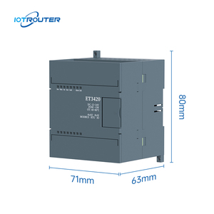 4 Channel RS485 LAN Relay <strong>Output</strong> Module with <strong>Modbus</strong> RTU TCP MQTT Protocol for PLC Do Board