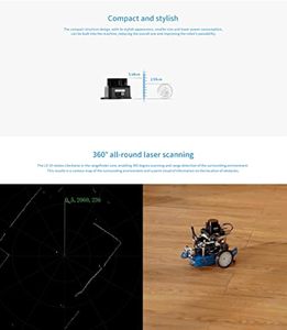 Obstáculo inteligente/Robot/Maker Educación 10Hz Tasa de escaneo 12m Distancia Lidar Módulo de escáner 360 grados 2D Lidar Sensor de distancia Kit - Product Image 3