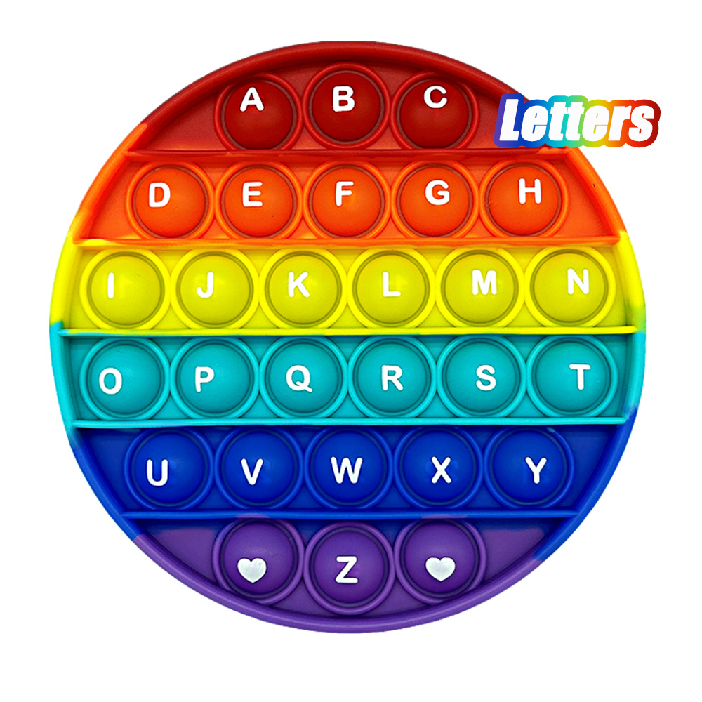 Lettere Cerchio Arcobaleno