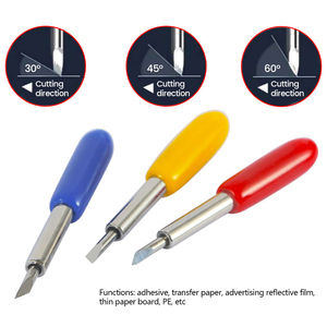 Jeefoo Anna Schneiden Plotter Cutter Messer Klingen Offset Verfeinern Kaninchen Redsail Cutter Plotter Schneid klingen 30/45/60 Grad - Product Image 6