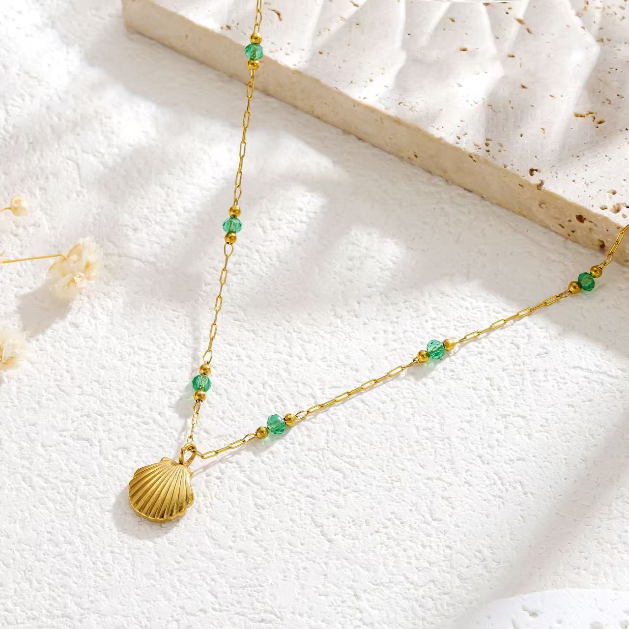 Gold necklace
