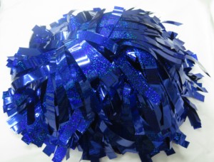 ปอมปอมเชียร์พร้อมที่จับพลาสติก4 "และ6" สีที่ต่างกัน - Product Image 3