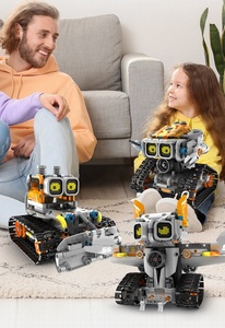 3 in 1 elektrische Fernbedienung MOC Puzzle Kleinteil chen Roboter Bausteine Master STEM Programmier modell Spielzeug - Product Image 2