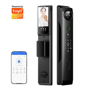 Tuya Gateway WiFi blocco elettronico sistema di interfono Smart in acciaio porta riconoscimento facciale della macchina fotografica in lega di alluminio dati della scheda di memoria - Product Image 1